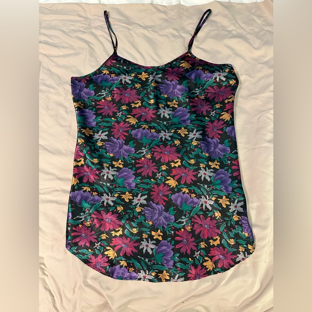 SOLD - Vintage Floral Slip